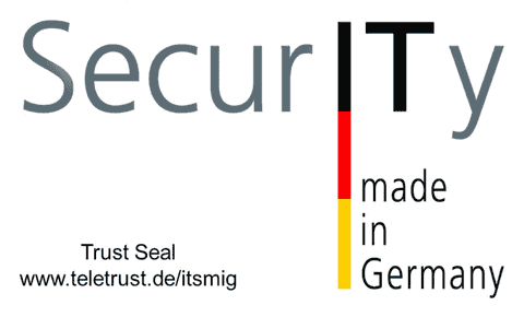 TeleTrusT trust seal, IT Security made in Germany